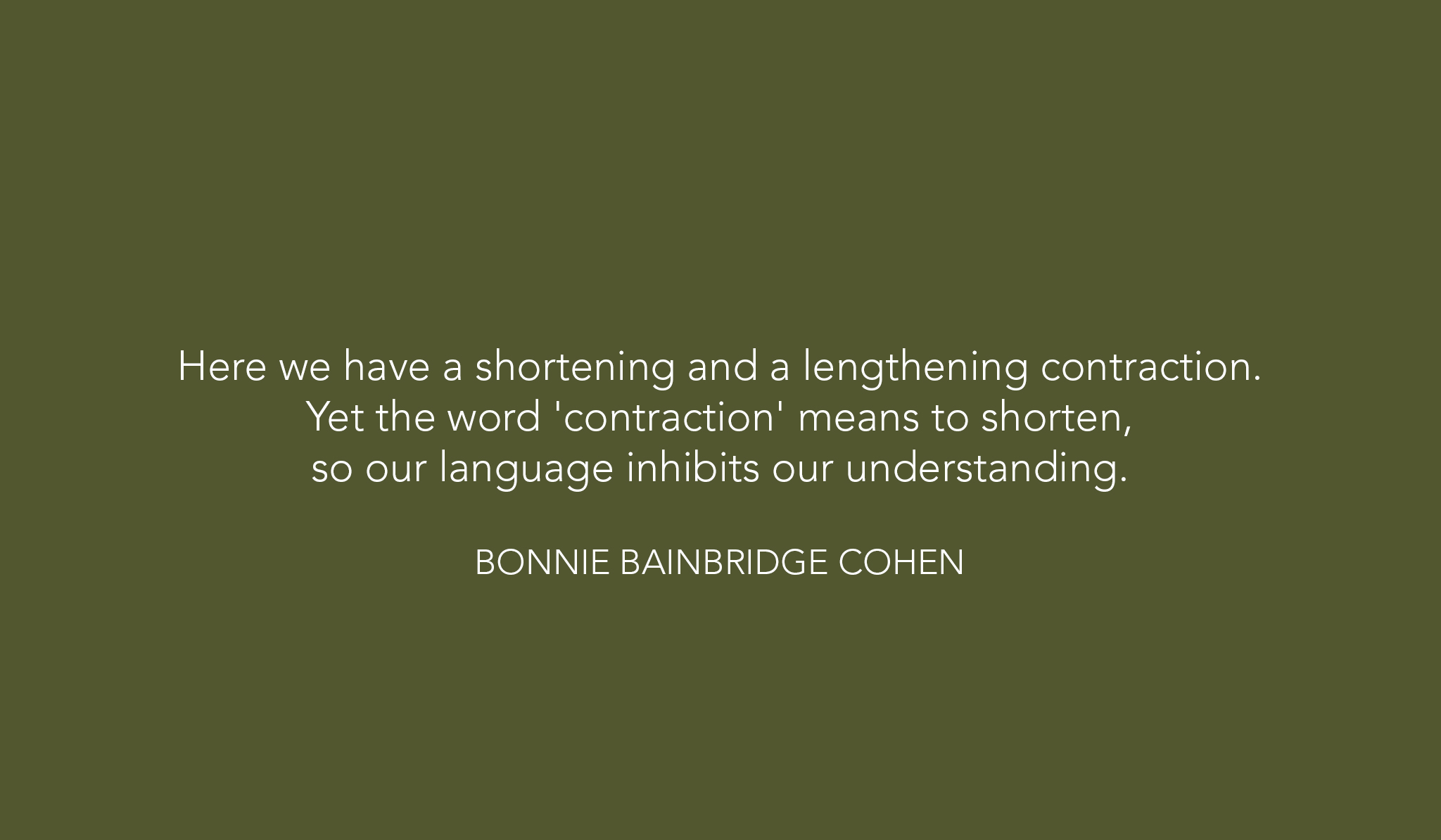 Another Name For Contraction Is Lengthening